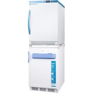 imageSummit Appliance ARS6PVVT65MLSTACKMED2 Stacked Combination of PharmaVac ARS6PV 24 Wide Allrefrigerator and VT65MLBIMED2 Manual Defrost Allfreezer for Vaccine Storage