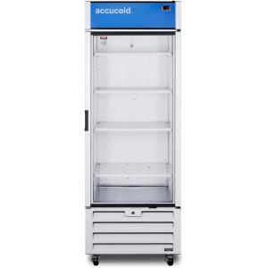 imageSummit Appliance Accucold SCRR261G 30 Wide Commercial Beverage Refrigerator 2134 cuft Capacity Automatic Defrost LED Lighting Highlow Temperature Alarm Selfclosing Door Fancooled Interior