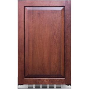 imageSummit Appliance FF195CSSIF Commercially Approved AllRefrigerator Builtin or Freestanding Use Auto Defrost PanelReady Door Wood Panels Not Included Stainless Steel CabinetPanel Ready