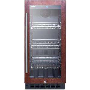 imageSummit SCR1536BGPNR Summit SCR1536BGPNR 15 Inch Wide Commercial Beverage Center with Professional HandlePanel Ready