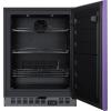 imageSummit Appliance ALFZ53P 24 Wide BuiltIn AllFreezer ADA Compliant Lavender Purple Door 37 cuft Capacity Frostfree Operation Fingerprint Resistant Open Door Alarm