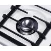imageSummit 24 Gas Cooktop 4 Burners Electric Ignition 115V3 Gas Cooktop White WNL033I Electronic IgnitionBattery Start Ignition