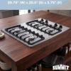 imageSummit 30 Gas Cooktop 4Burner Electric Ignition 115V Gas Cooktop Stainless Steel ZNL053IBattery Start