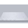 imageSummit CREK4B 24 Electric Cooktop with 4 Elements EuroKera Surface PushtoTurn Knobs Element Indicator Lights ADA COmpliant 220240 Volts in Black