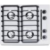 imageSummit 24 Gas Cooktop 4 Burners Electric Ignition 115V3 Gas Cooktop White WNL033I Electronic IgnitionBattery Start Ignition