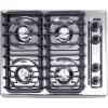 imageSummit 30 Gas Cooktop 4Burner Electric Ignition 115V Gas Cooktop Stainless Steel ZNL053IBattery Start