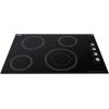 imageSummit 30 Electric Cooktop 4 Burners 208240V Radiant Cooktop Black CR4B30MBBlack