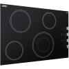imageSummit 30 Electric Cooktop 4 Burners 208240V Radiant Cooktop Black CR4B30MBBlack