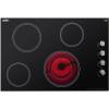 imageSummit 30 Electric Cooktop 4 Burners 208240V Radiant Cooktop Black CR4B30MBBlack