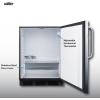 imageSummit 24 Undercounter BuiltIn Kegerator ADACompliant Stainless Steel SBC58BLBICSSADANKStainless Steel