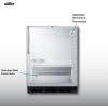 imageSummit 24 Undercounter Kegerator ADACompliant Glass Door SBC56GBINKCSSADA