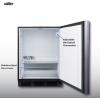 imageSummit 24 Undercounter Kegerator ADACompliant Stainless Steel  SBC58BLBIADANKPanel Ready
