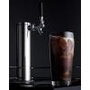 imageSummit Appliance SBC635M7CF Commercially Listed 24 Wide Cold Brew Coffee Dispenser in Black Exterior with Automatic Defrost Complete Stainless Steel Tap Kit and Nitrogen Tank Included