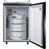 imageSummit Appliance SBC635MBI7NK Builtin Commercially Listed Beer Dispenser with Automatic Defrost Digital Thermostat Deep Chill Function Drip Tray Casters and Black Exterior Finish