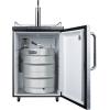 imageSummit SBC635MBIDPL Wine Dispenser Silver With Diamond Plate