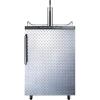 imageSummit SBC635MBIDPL Wine Dispenser Silver With Diamond Plate