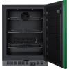 imageSummit Appliance ALFZ53G 24 Wide BuiltIn AllFreezer ADA Compliant Emerald Green Door 37 cuft Capacity Digital Thermostat High Temperature Alarm Recessed LED Light Factory Installed Lock