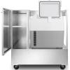 imageSummit Appliance SPRF36CART Mobile Stainless Steel Rolling Cart with SPRF36 Portable 1224V Vaccine RefrigeratorFreezer Exterior Stainless Steel Shelf Digital Thermostat Stainless Steel Handle