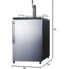 imageSummit SBC635MBISSHV Wine Dispenser StainlessSteel