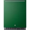 imageSummit Appliance ALFZ53G 24 Wide BuiltIn AllFreezer ADA Compliant Emerald Green Door 37 cuft Capacity Digital Thermostat High Temperature Alarm Recessed LED Light Factory Installed Lock
