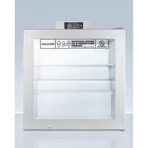imageAccucold SCFU386NZ 20 cu ft Glass Door Nutrition Center All Freezer with Alarm amp Thermometer