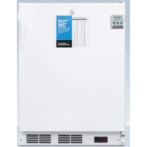 imageSummit Appliance VT65MLBI7PLUS2ADA ADA Compliant Commercially Approved 24 Wide AllFreezer for Builtin Use with Manual Defrost NIST Calibrated Thermometer Lock and 25C Capability