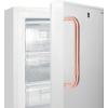 imageSummit Appliance ADA305AFTBC Builtin Undercounter 25C ADA Compliant AllFreezer in White Lock Pure Copper Towel Bar Handle Digital Controls Interior Baskets Access Port and Manual Defrost