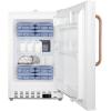 imageSummit Appliance ALFZ36LMCTBC 20 Wide Builtin MOMCUBE Residential Allfreezer in White with Copper Towel Bar Handle Keyed Lock Door Storage Digital Controls and Manual Defrost OperationWhite