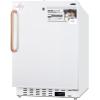 imageSummit Appliance ALFZ36LMCTBC 20 Wide Builtin MOMCUBE Residential Allfreezer in White with Copper Towel Bar Handle Keyed Lock Door Storage Digital Controls and Manual Defrost OperationWhite