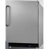 imageSummit Appliance ALFZ37BCSS Builtin Undercounter ADA Compliant Residential AllFreezer with Stainless Steel Cabinet Towel Bar Handle Door Storage Adjustable Thermostat and Manual DefrostStainless Steel