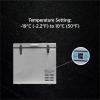 imageSummit Portable Refrigerator amp Freezer 194 cuft Capacity 12V DC Socket or Standard Wall Outlet Gray SPRF56