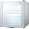 imageSummit SCFU386CSSVK Compact Vodka Freezer GlassStainlessSteelGlassStainlessSteel