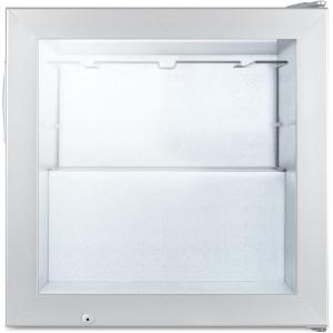 imageSummit SCFU386CSSVK Compact Vodka Freezer GlassStainlessSteelGlassStainlessSteel