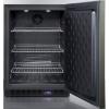 imageSCFF53BXKSHH 24 Undercounter or Freestanding Freezer with 472 cu ft Capacity Frost Free Operation Digital Thermostat and Adjustable Shelves in Black Stainless Steel