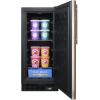 imageSummit SCFF1533B Cabinet Freezer with 245 cu ft Total Capacity Frost Free Operation Adjustable Chrome Shelves Sabbath Mode Setting and 100 CFC Free in