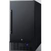 imageSummit SCFF1842SS Upright Freezer StainlessSteelBlack