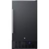 imageSummit SCFF1842SS Upright Freezer StainlessSteelBlack