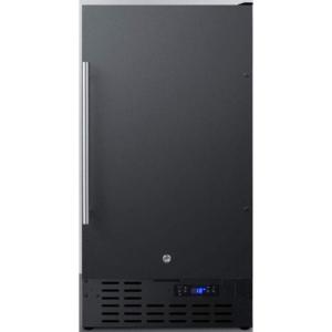 imageSummit SCFF1842SS Upright Freezer StainlessSteelBlack