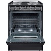 image:imageSummit Appliance TEM610CRW 24 Wide Slidein Electric Range in Black with Oven Window Light Lower Storage Compartment Broiler Pan Chrome Drip Pans Recessed Oven Door Pushtoturn Burner Knobs